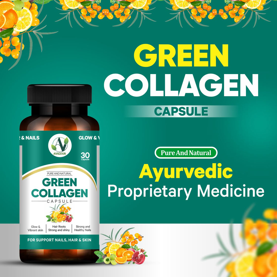 Green Collagen Capsules